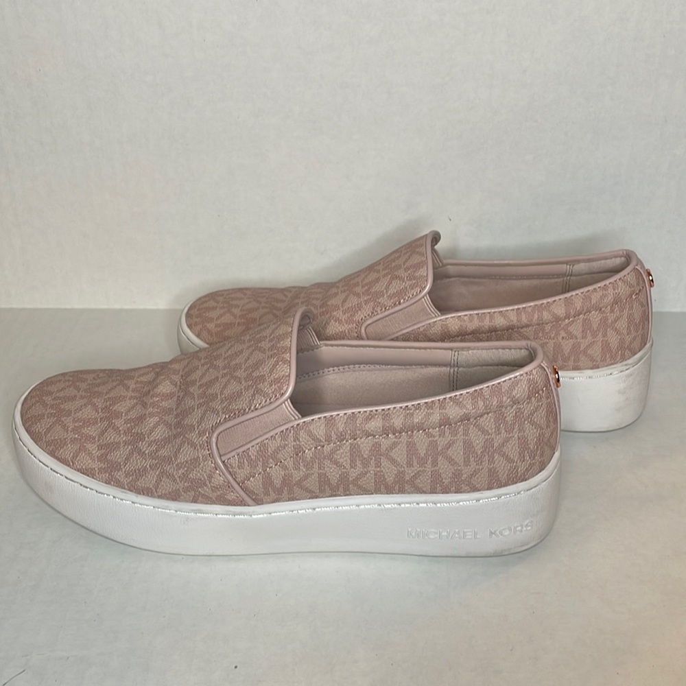 MICHAEL KORS Teddi logo slip-on platform sneaker